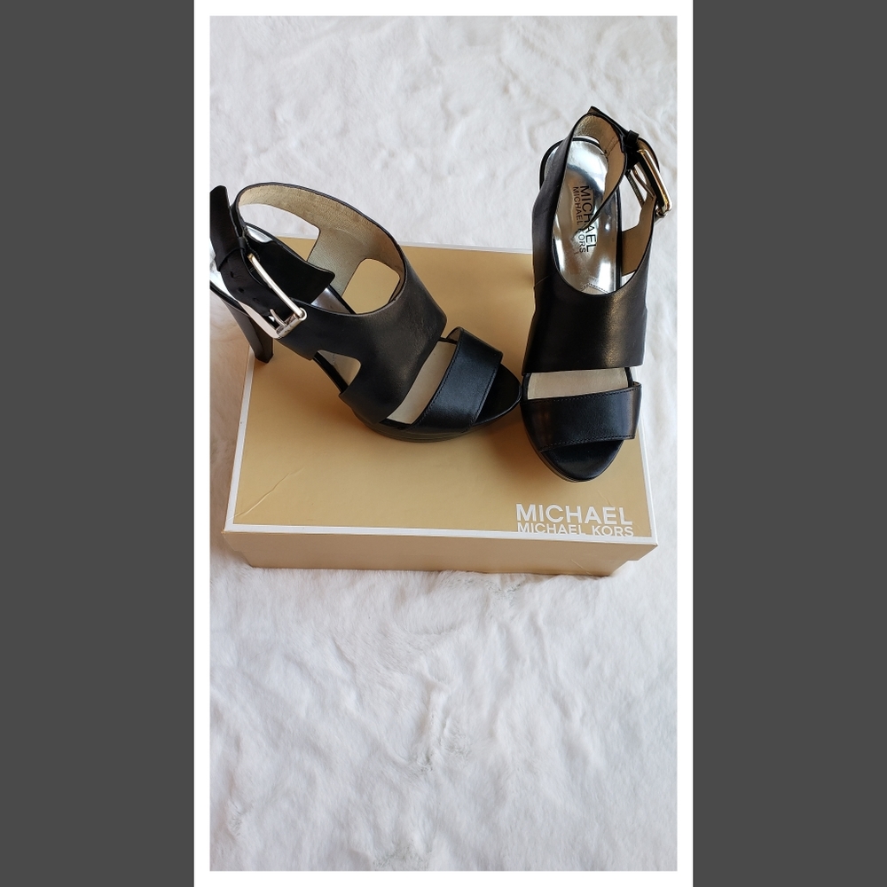 Michael Kors Carla Platform Heels